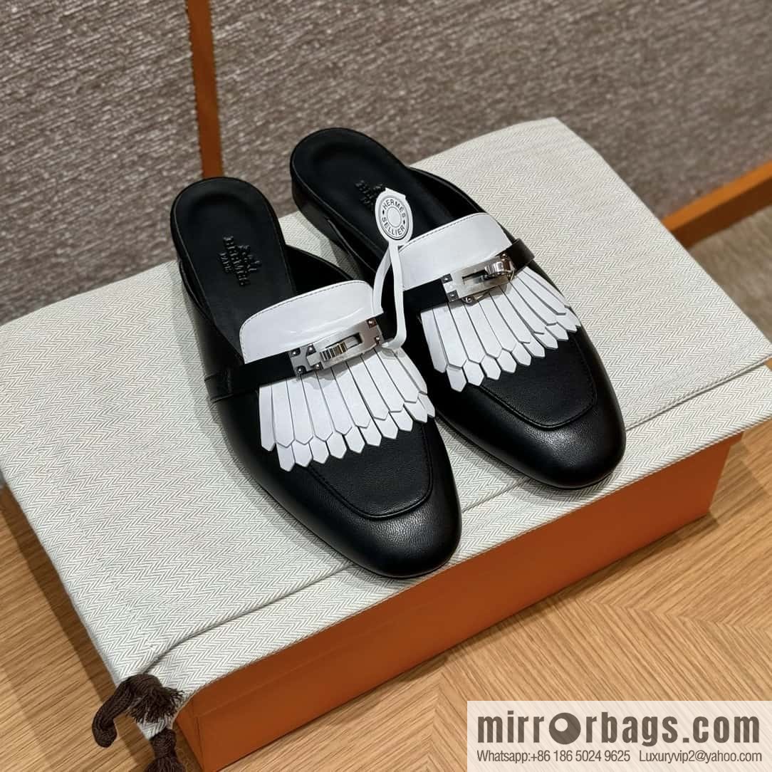 Hermès H's new fringed Müller semi-trailer