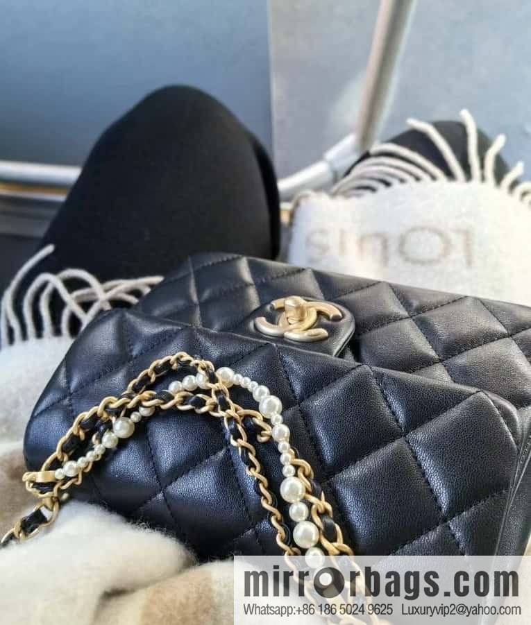CHANEL 24P Spring and Summer Preview Series Limited Edition Pearl Large Square Fatty AS4384