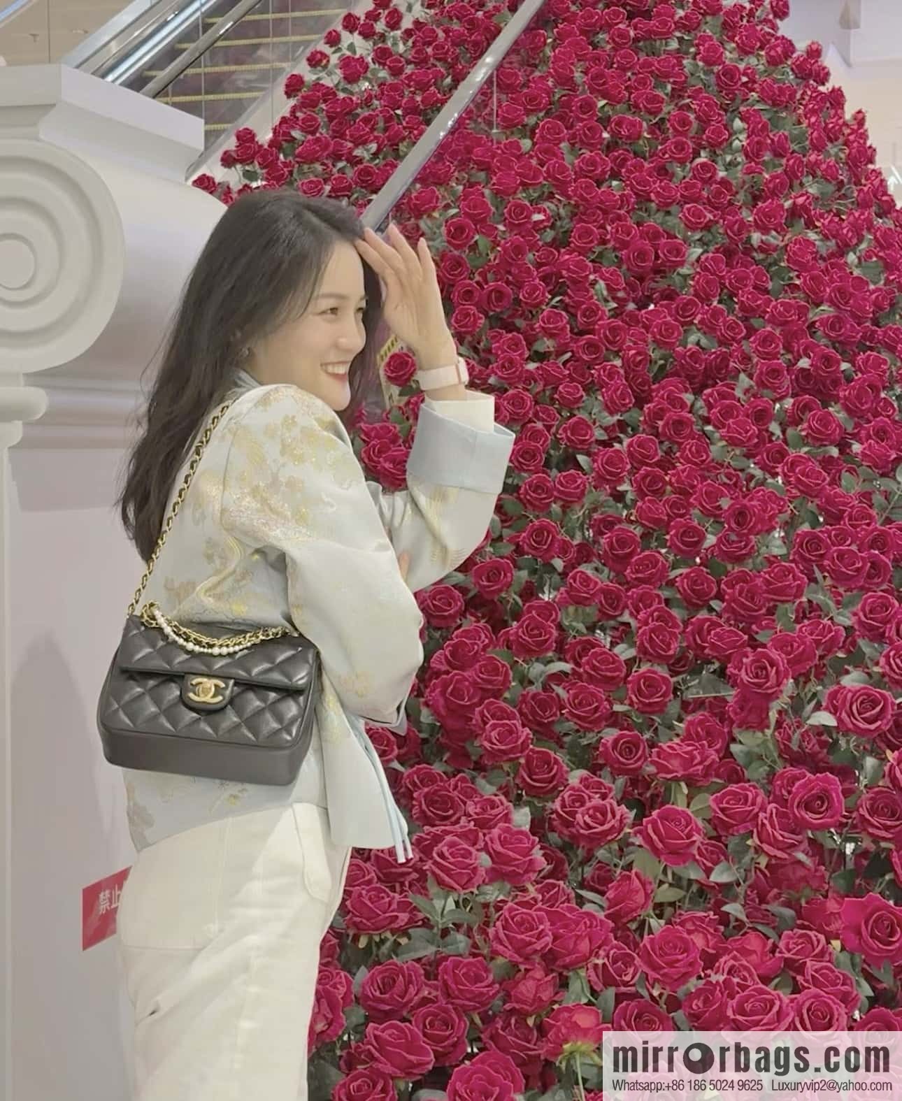 CHANEL 24P Spring and Summer Preview Series Limited Edition Pearl Large Square Fatty AS4384