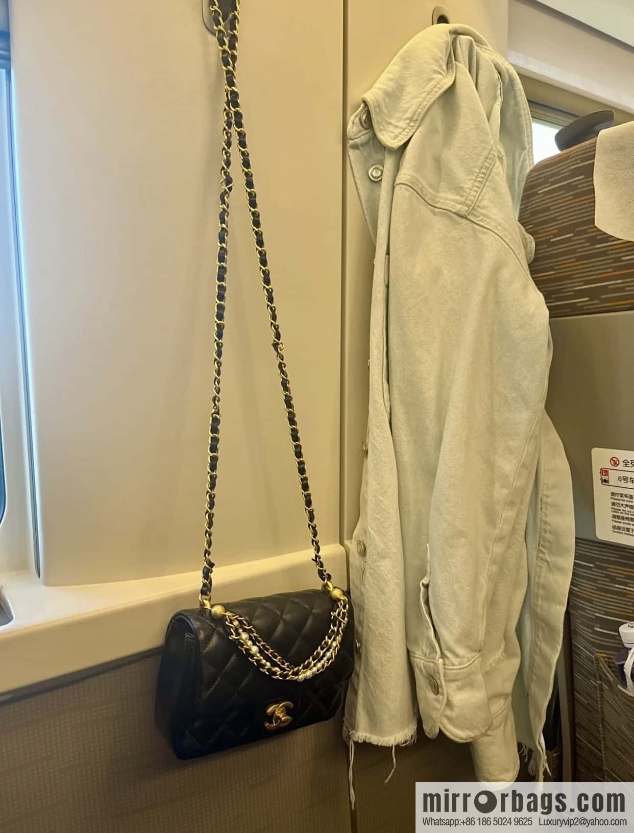 CHANEL 24P Spring and Summer Preview Series Limited Edition Pearl Large Square Fatty AS4384