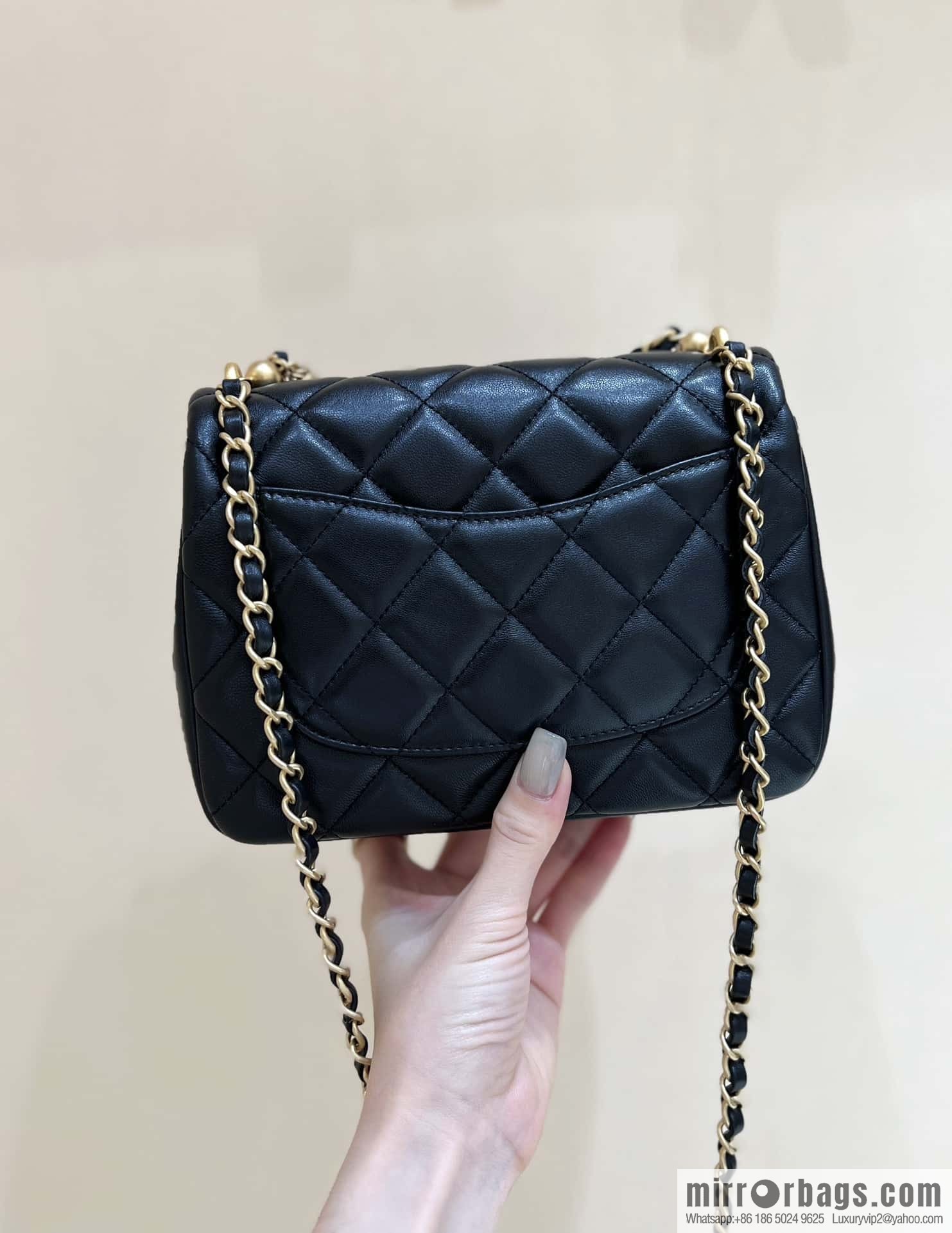 CHANEL 24P Spring and Summer Preview Series Limited Edition Pearl Large Square Fatty AS4384