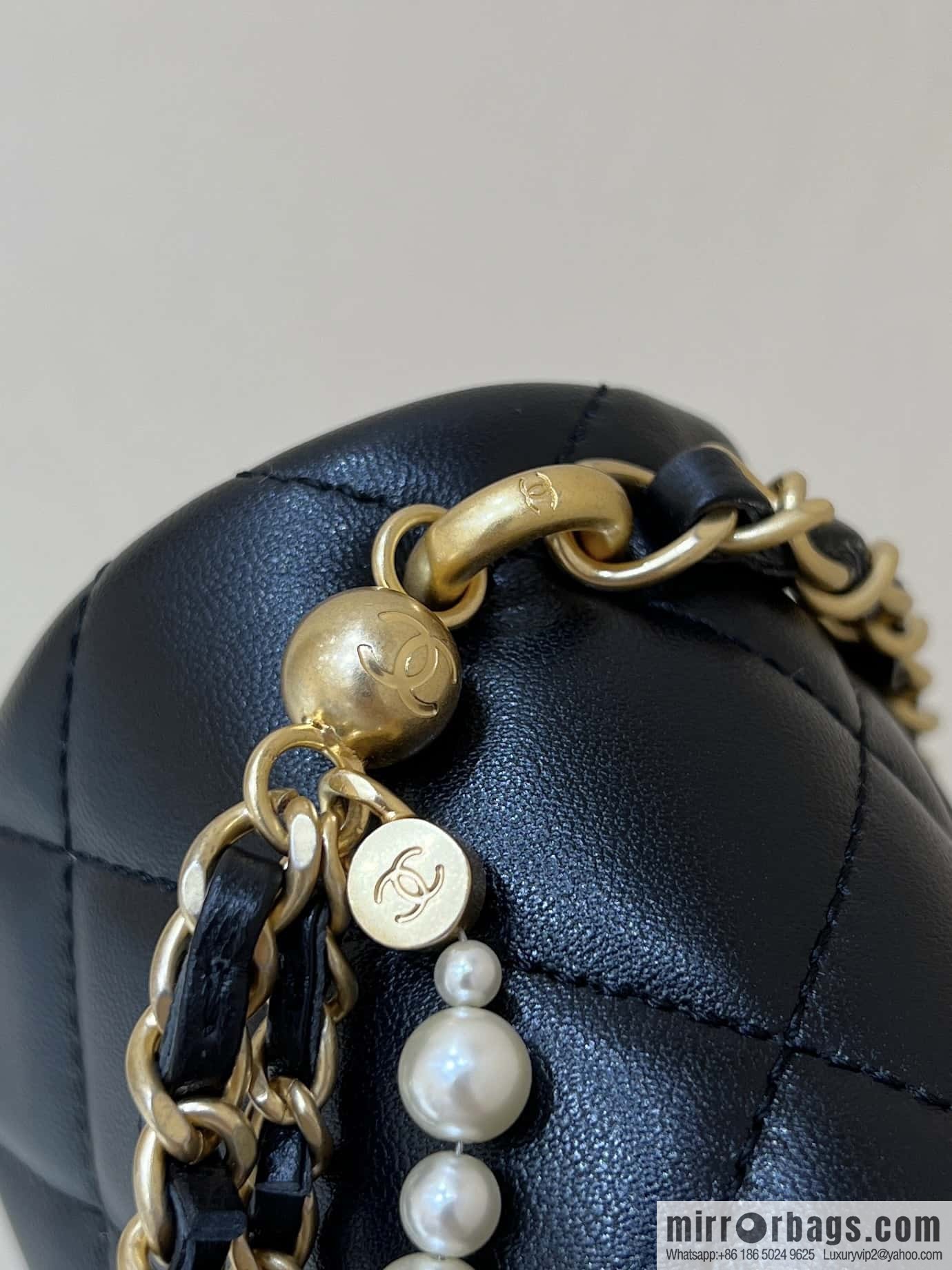 CHANEL 24P Spring and Summer Preview Series Limited Edition Pearl Large Square Fatty AS4384