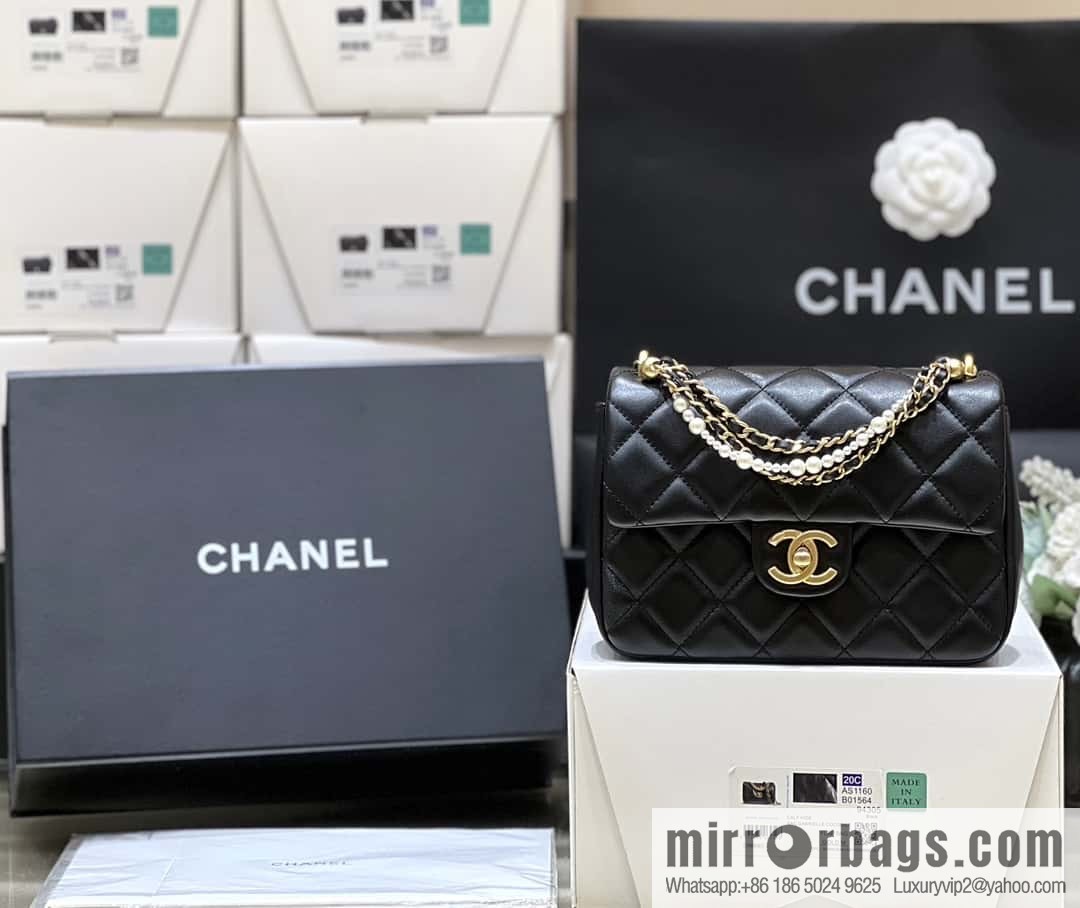 CHANEL 24P Spring and Summer Preview Series Limited Edition Pearl Large Square Fatty AS4384