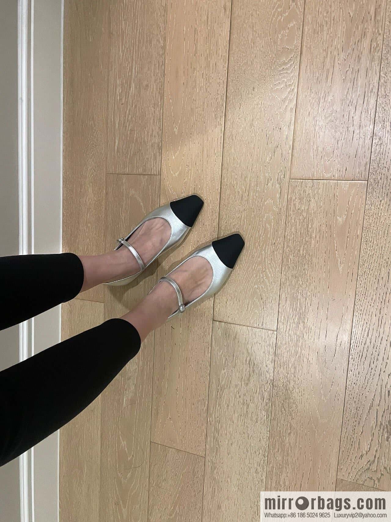 CHANEL Xiaoxiang Spring and summer diagonal head Mary Jane, single shoes