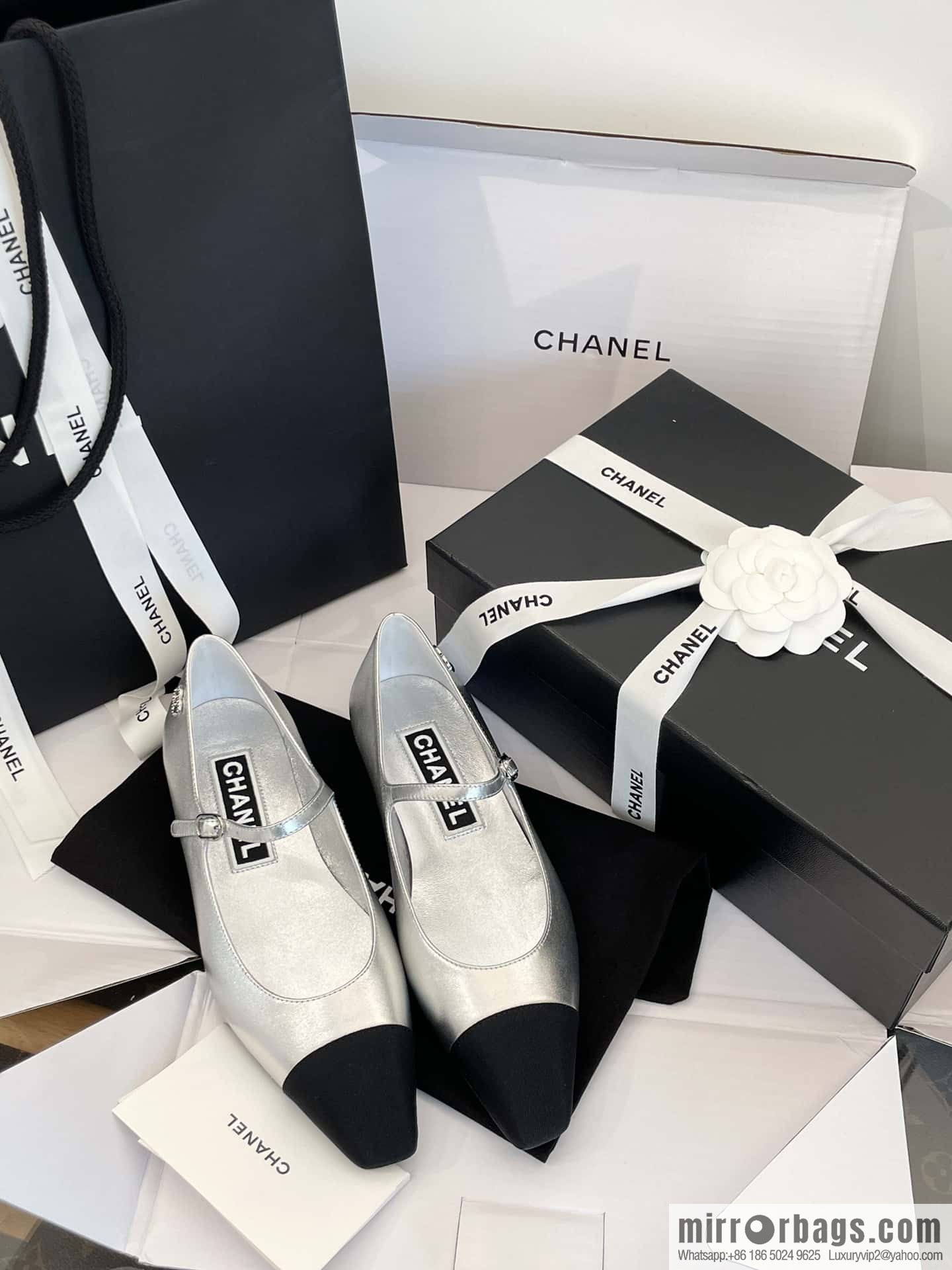 CHANEL Xiaoxiang Spring and summer diagonal head Mary Jane, single shoes