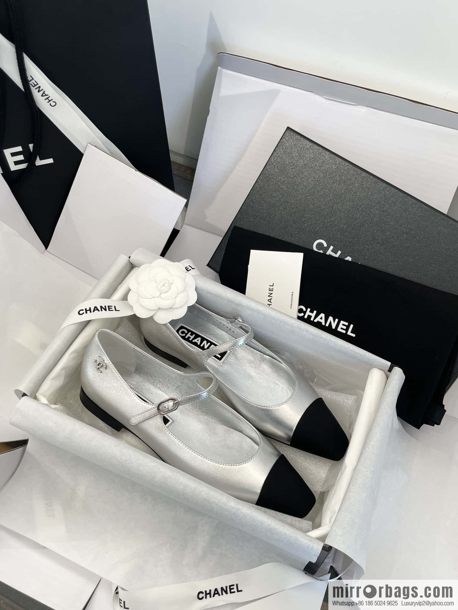CHANEL Xiaoxiang Spring and summer diagonal head Mary Jane, single shoes