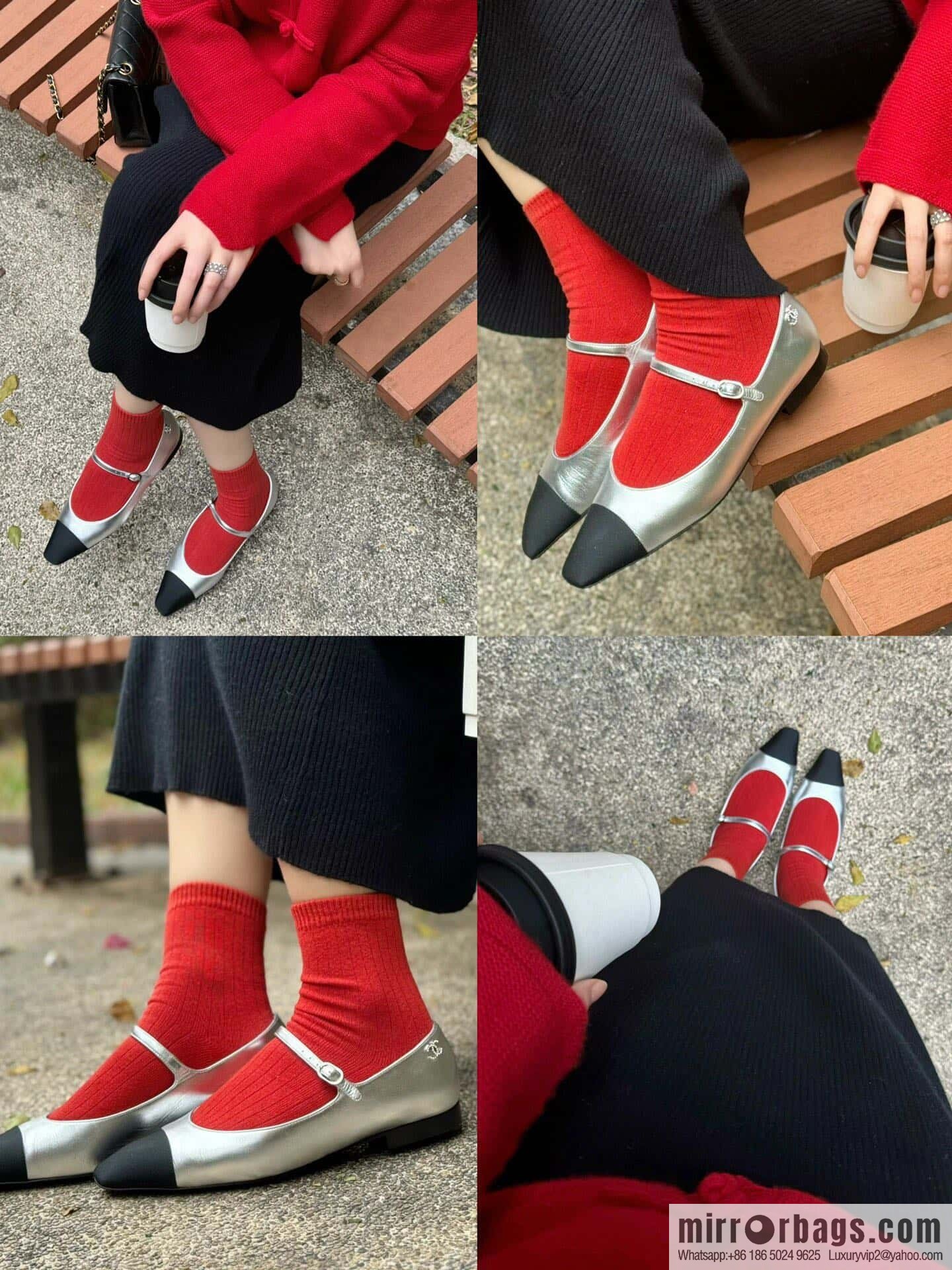 CHANEL Xiaoxiang Spring and summer diagonal head Mary Jane, single shoes