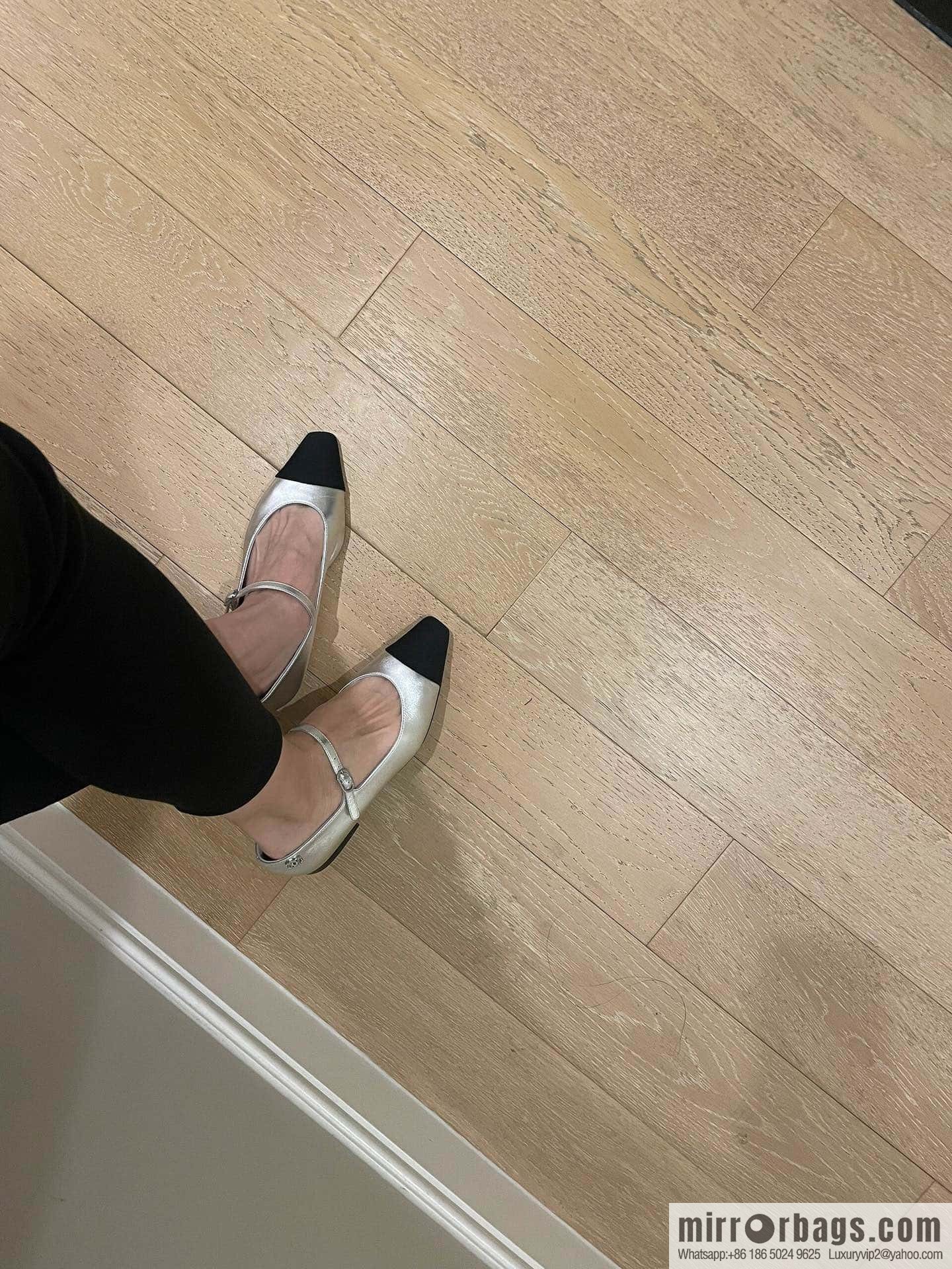 CHANEL Xiaoxiang Spring and summer diagonal head Mary Jane, single shoes
