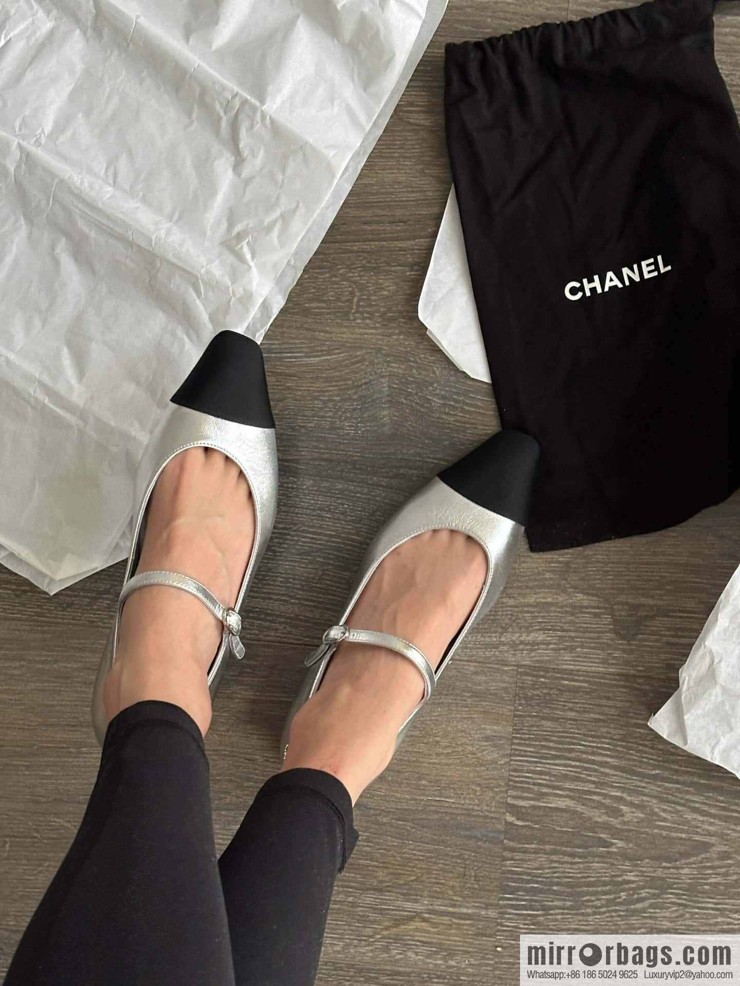 CHANEL Xiaoxiang Spring and summer diagonal head Mary Jane, single shoes