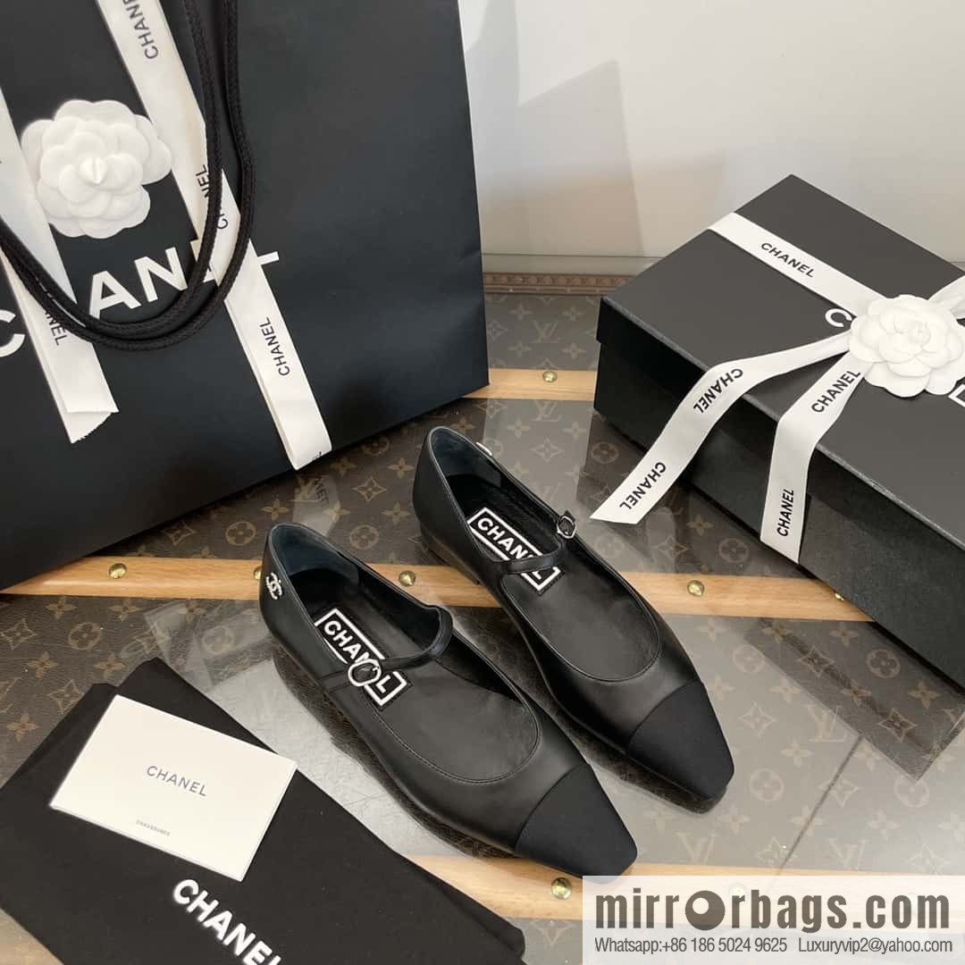 CHANEL Xiaoxiang Spring and summer diagonal head Mary Jane, single shoes