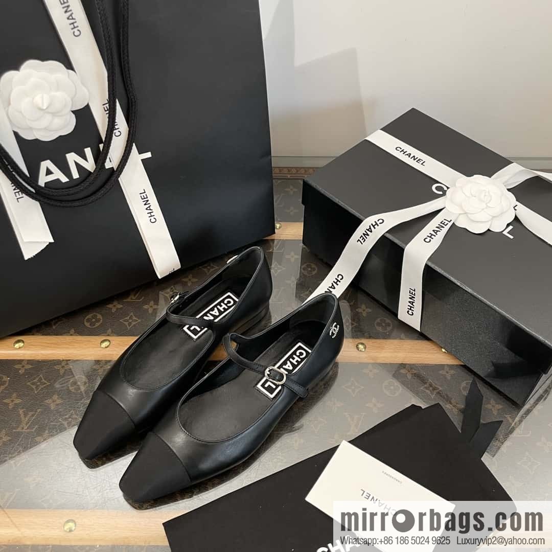 CHANEL Xiaoxiang Spring and summer diagonal head Mary Jane, single shoes