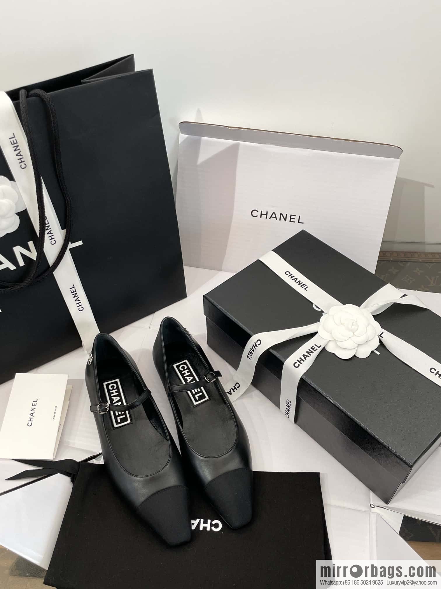 CHANEL Xiaoxiang Spring and summer diagonal head Mary Jane, single shoes