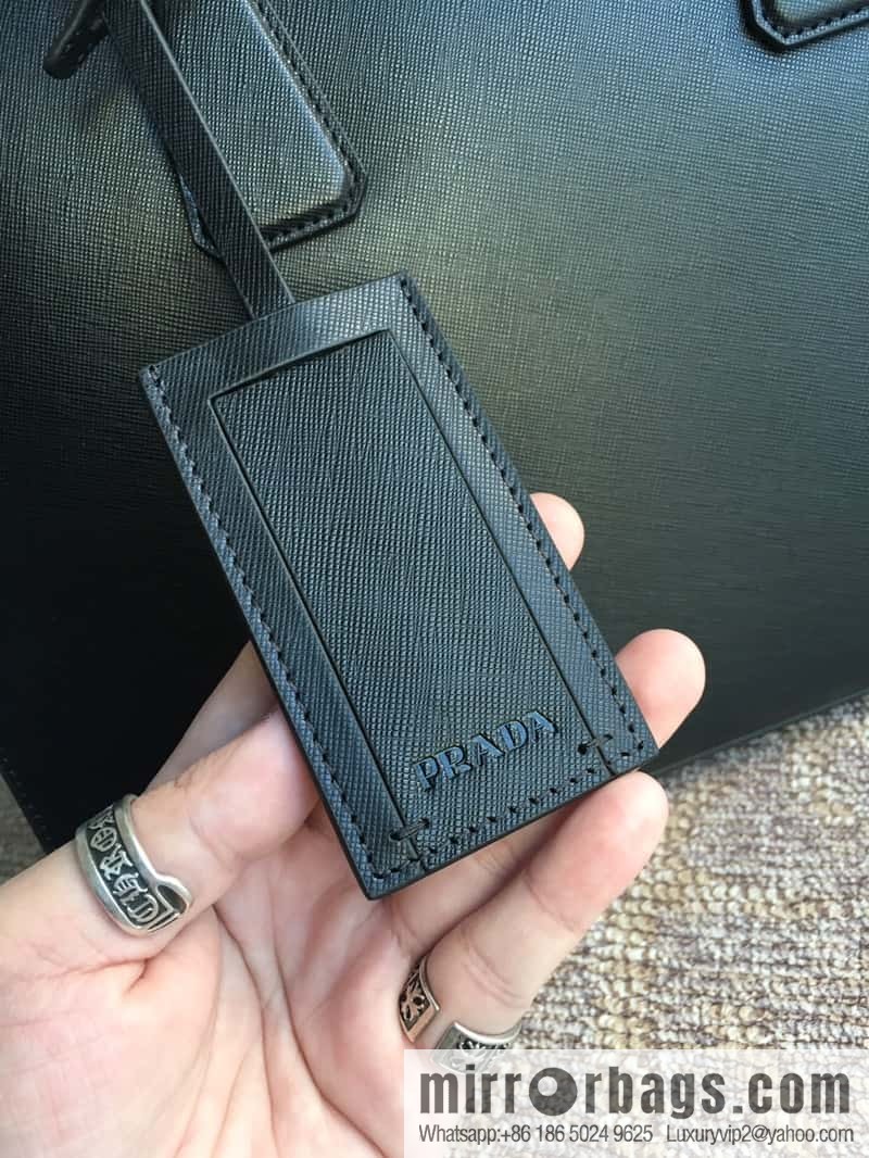 PRADA P new men's bag 2VG030V corner mark black