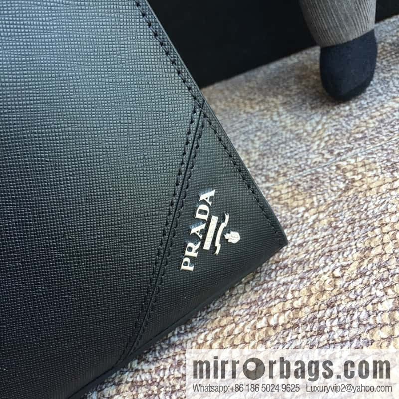 PRADA P new men's bag 2VG030V corner mark black