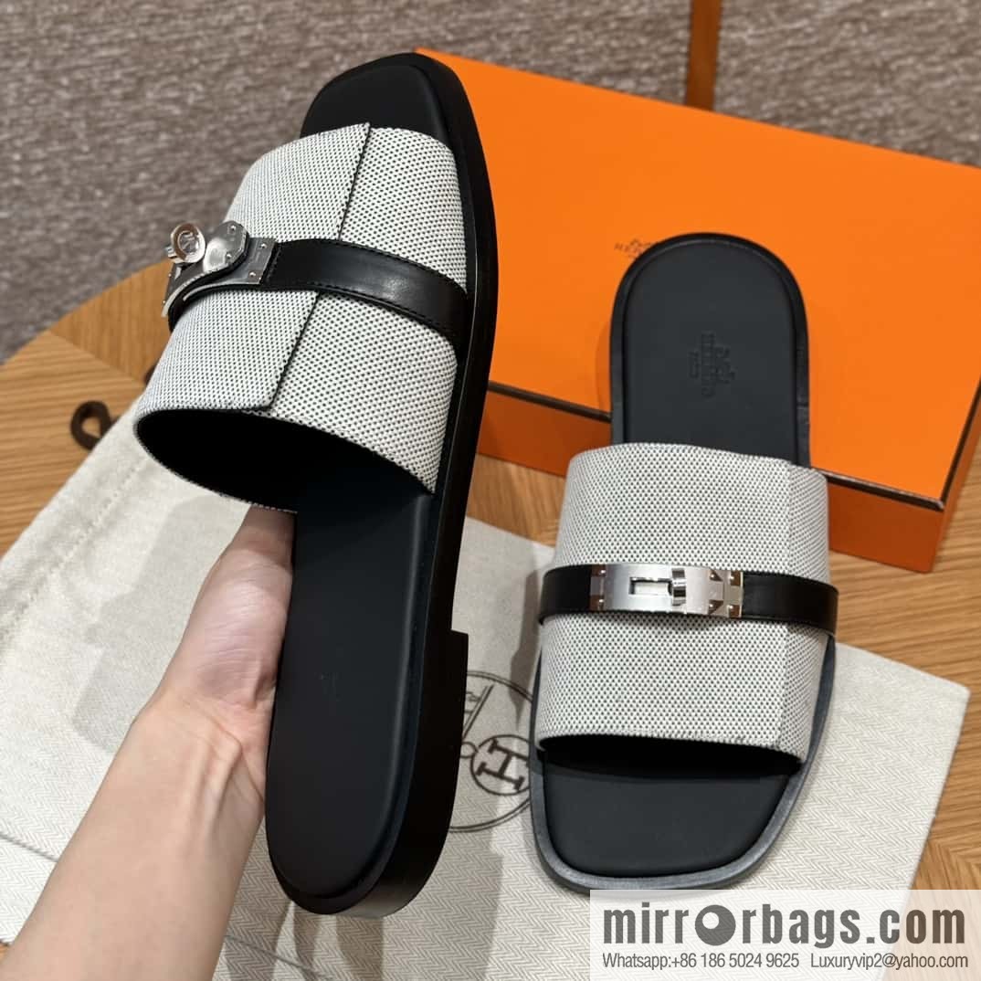 Hermès Kelly Men's Slippers
