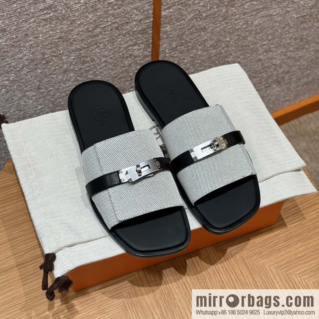 Hermès Kelly Men's Slippers