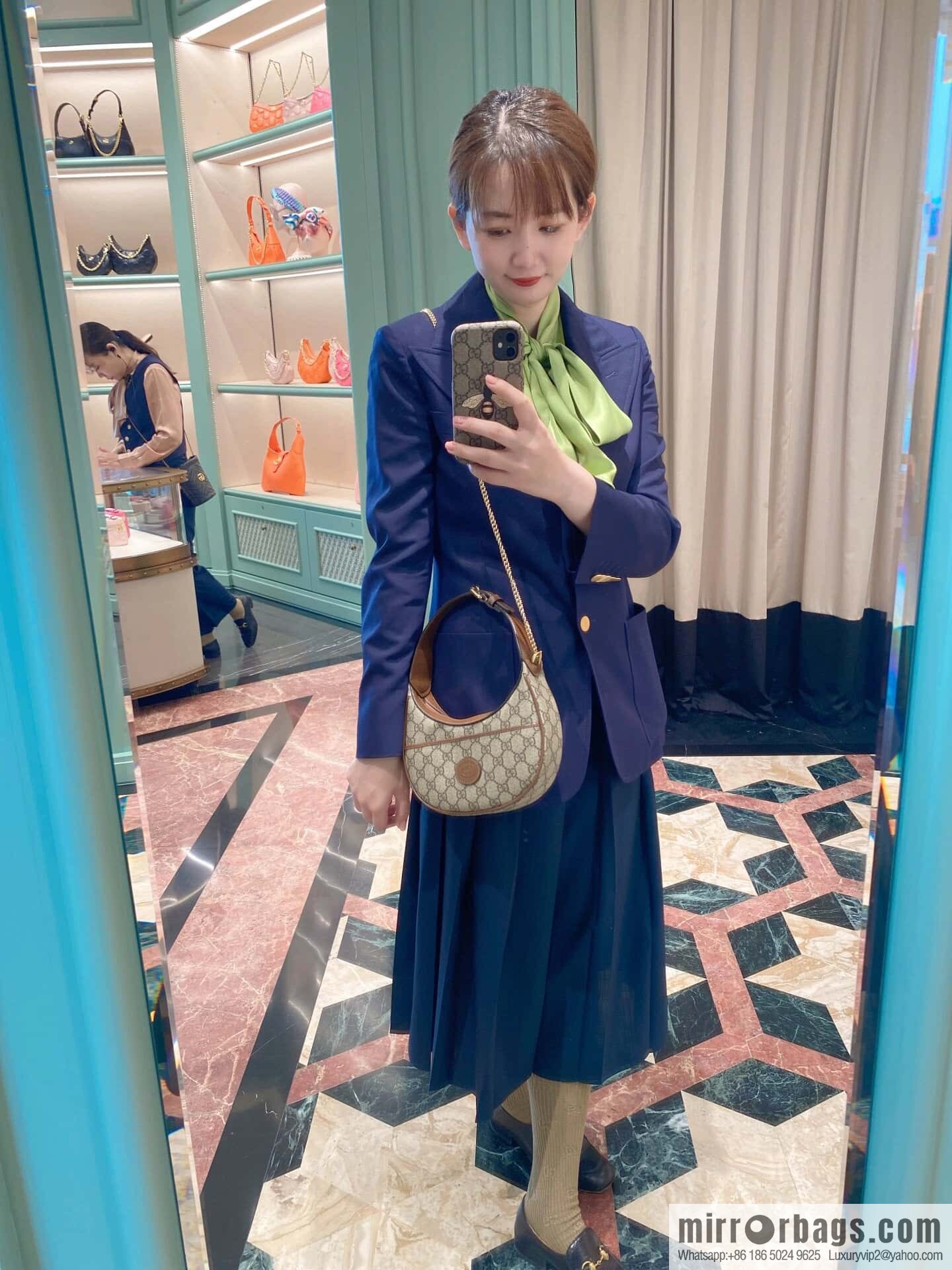 Gucci Ophidia crescent bag 726843
