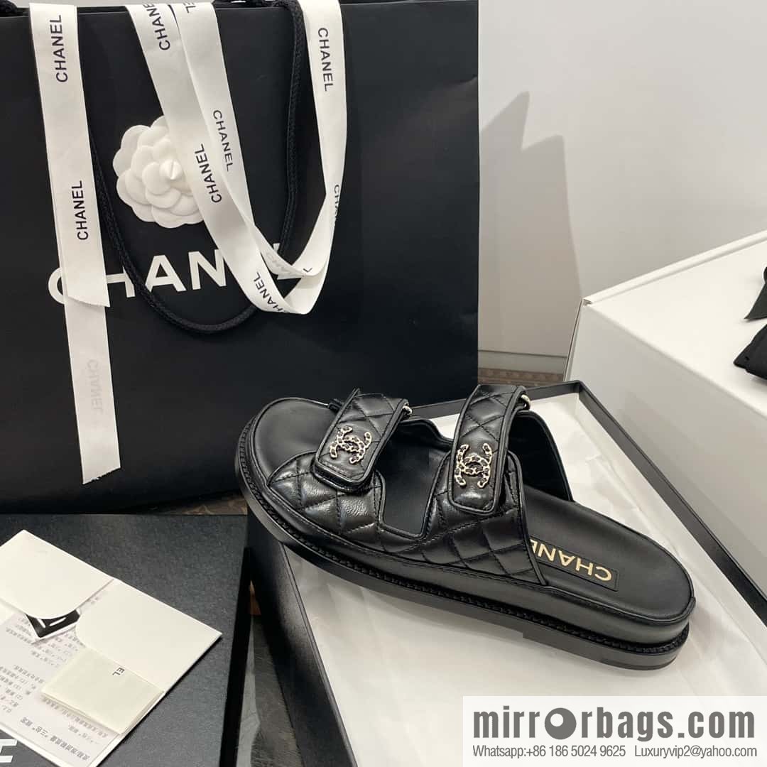 CHANEL Xiaoxiang The latest Velcro, slippers