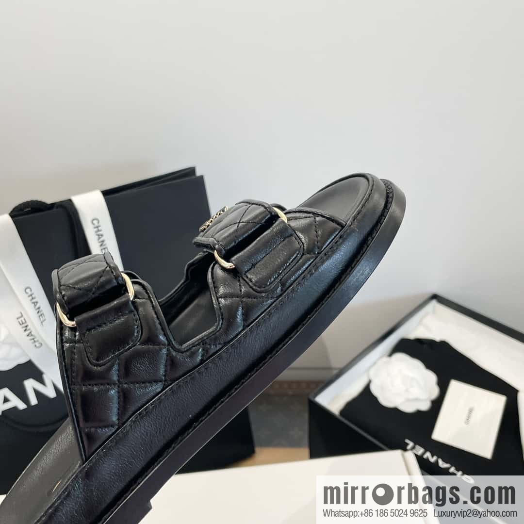 CHANEL Xiaoxiang The latest Velcro, slippers