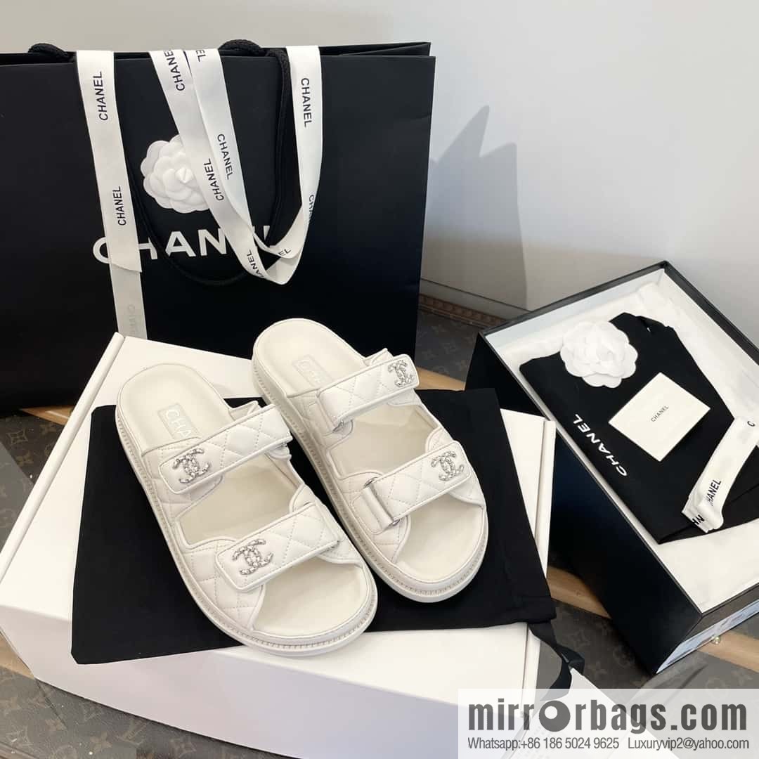 CHANEL Xiaoxiang The latest Velcro, slippers