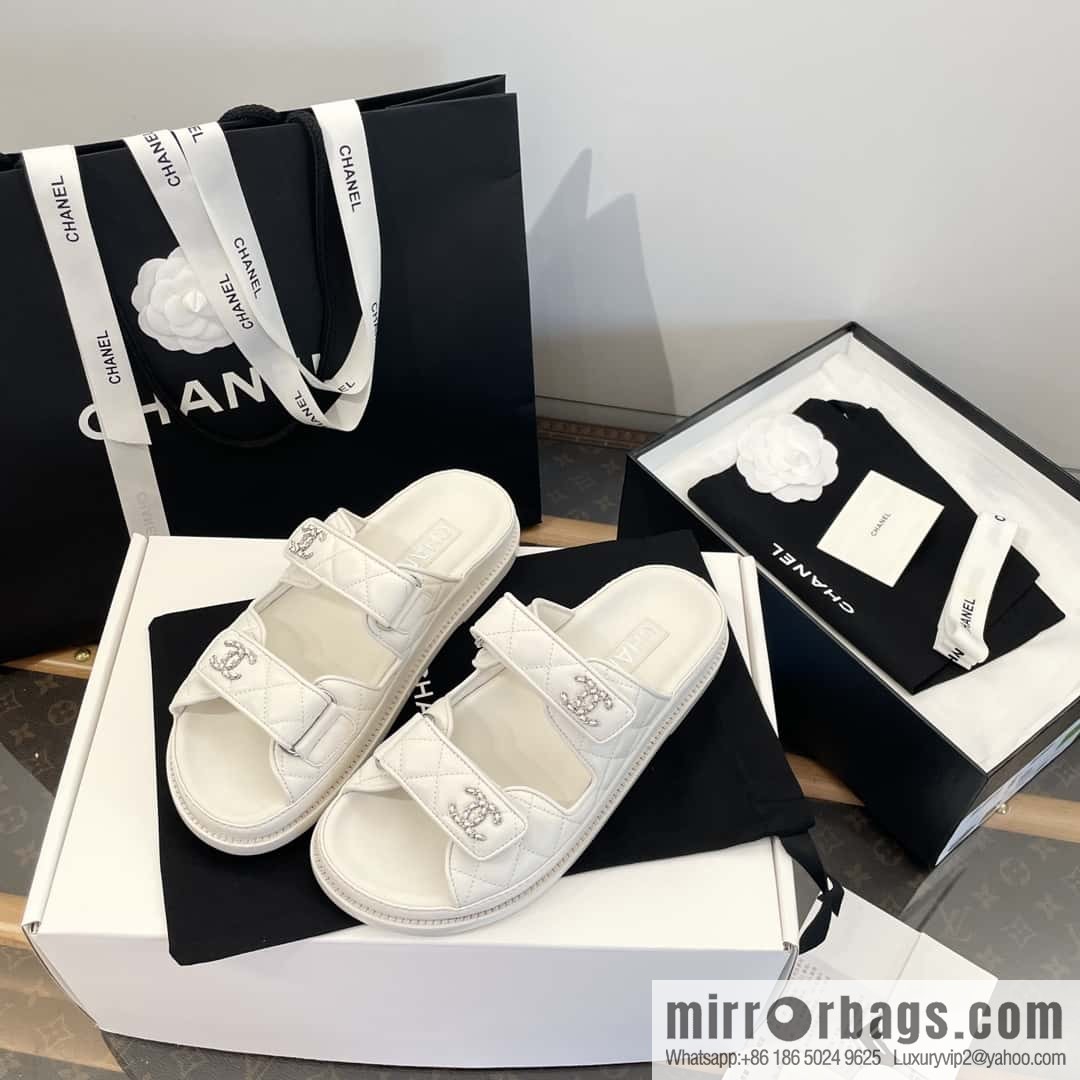 CHANEL Xiaoxiang The latest Velcro, slippers
