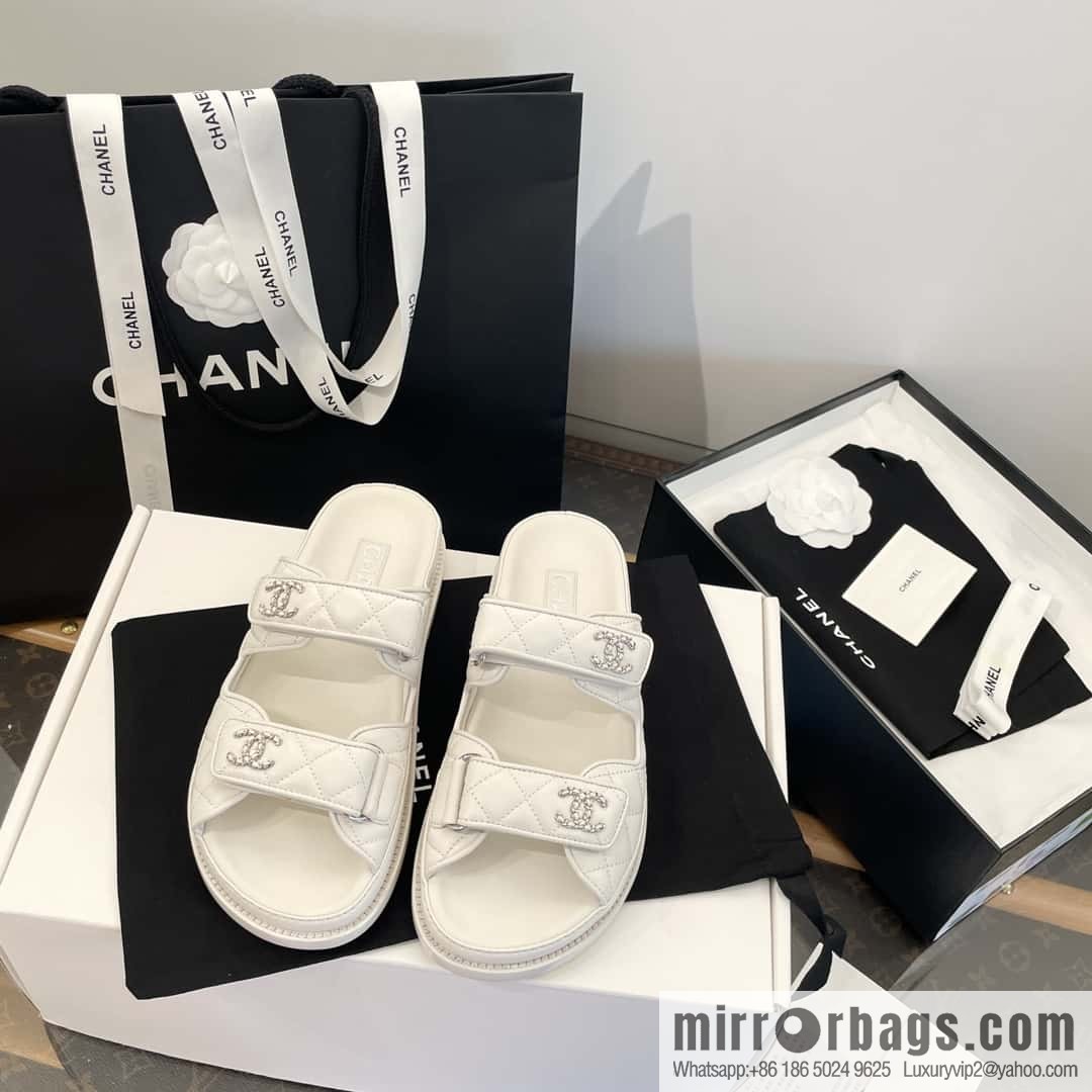 CHANEL Xiaoxiang The latest Velcro, slippers