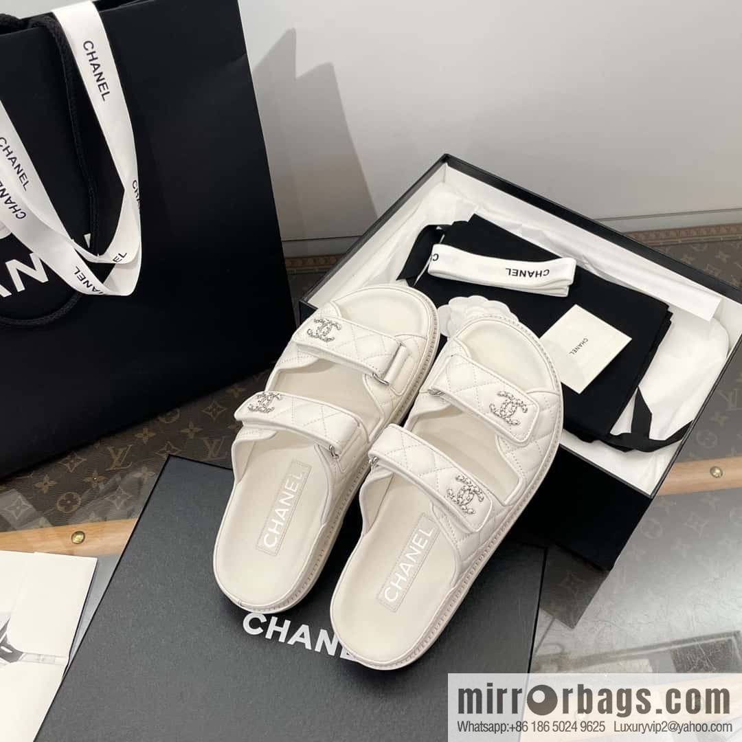 CHANEL Xiaoxiang The latest Velcro, slippers