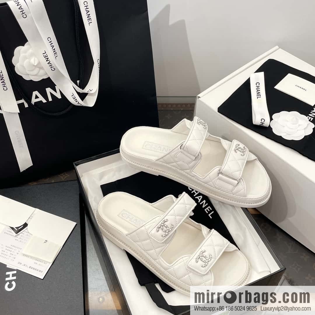 CHANEL Xiaoxiang The latest Velcro, slippers