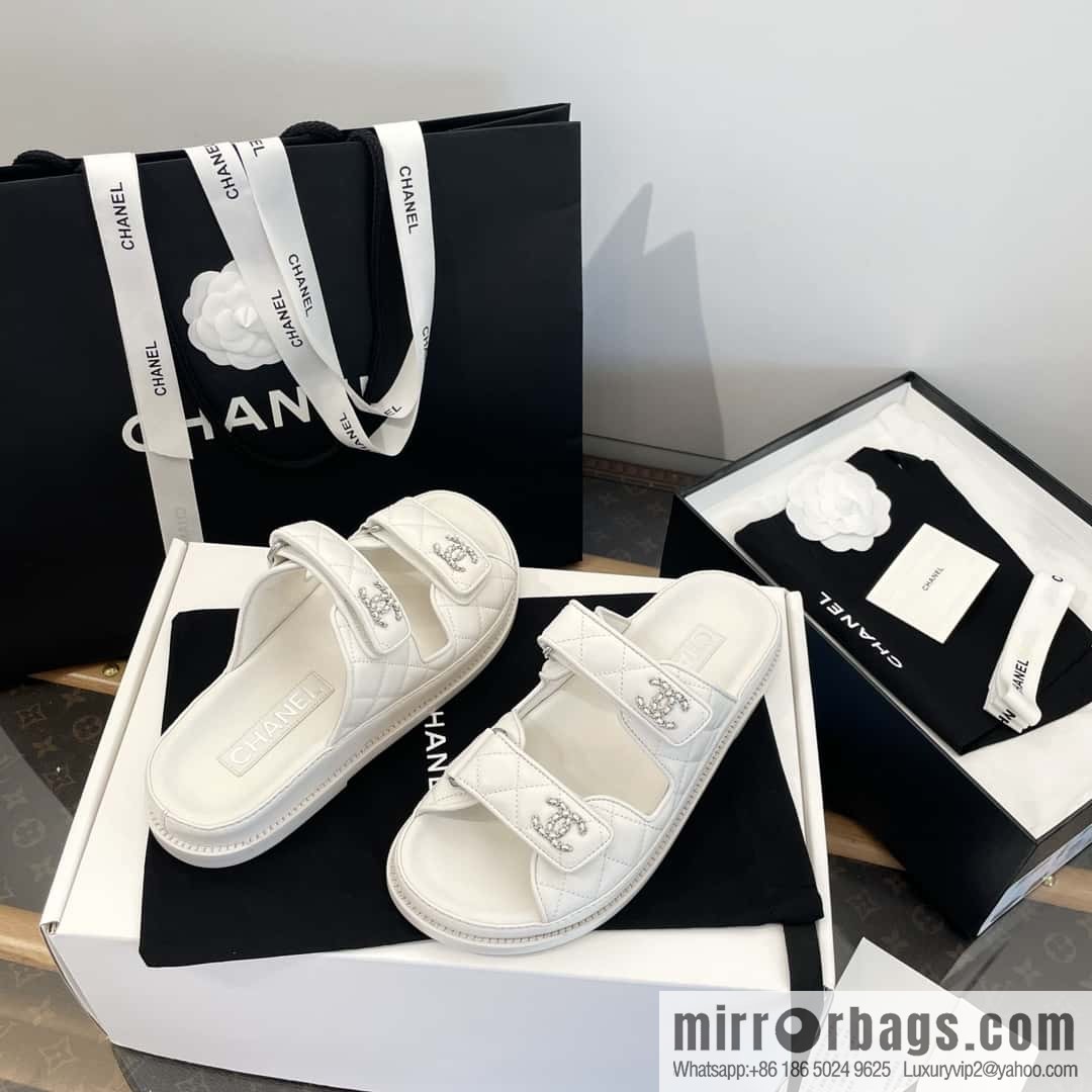 CHANEL Xiaoxiang The latest Velcro, slippers