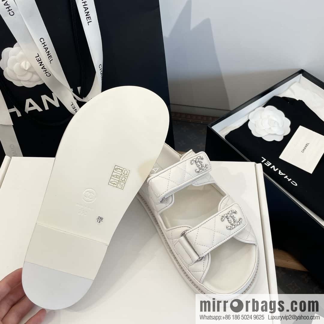 CHANEL Xiaoxiang The latest Velcro, slippers
