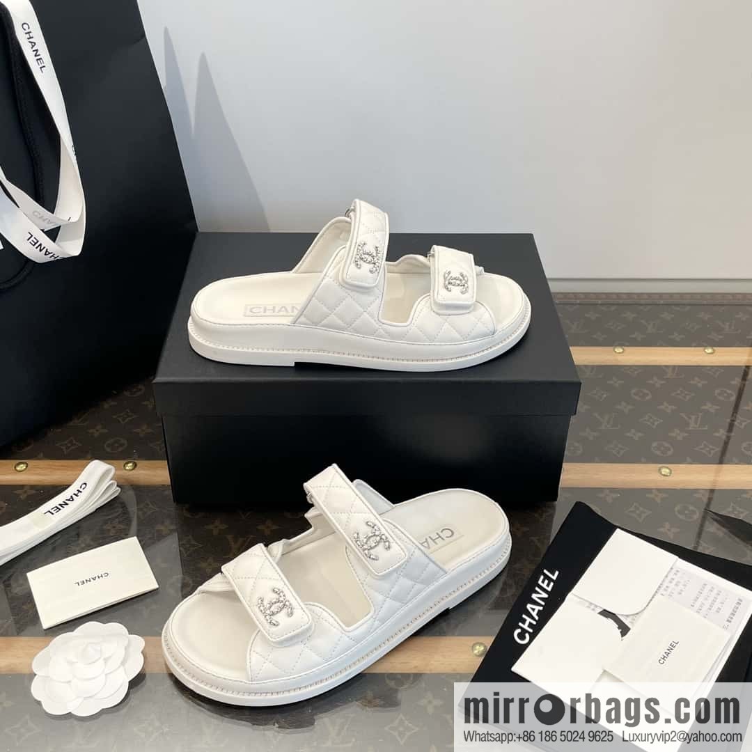 CHANEL Xiaoxiang The latest Velcro, slippers