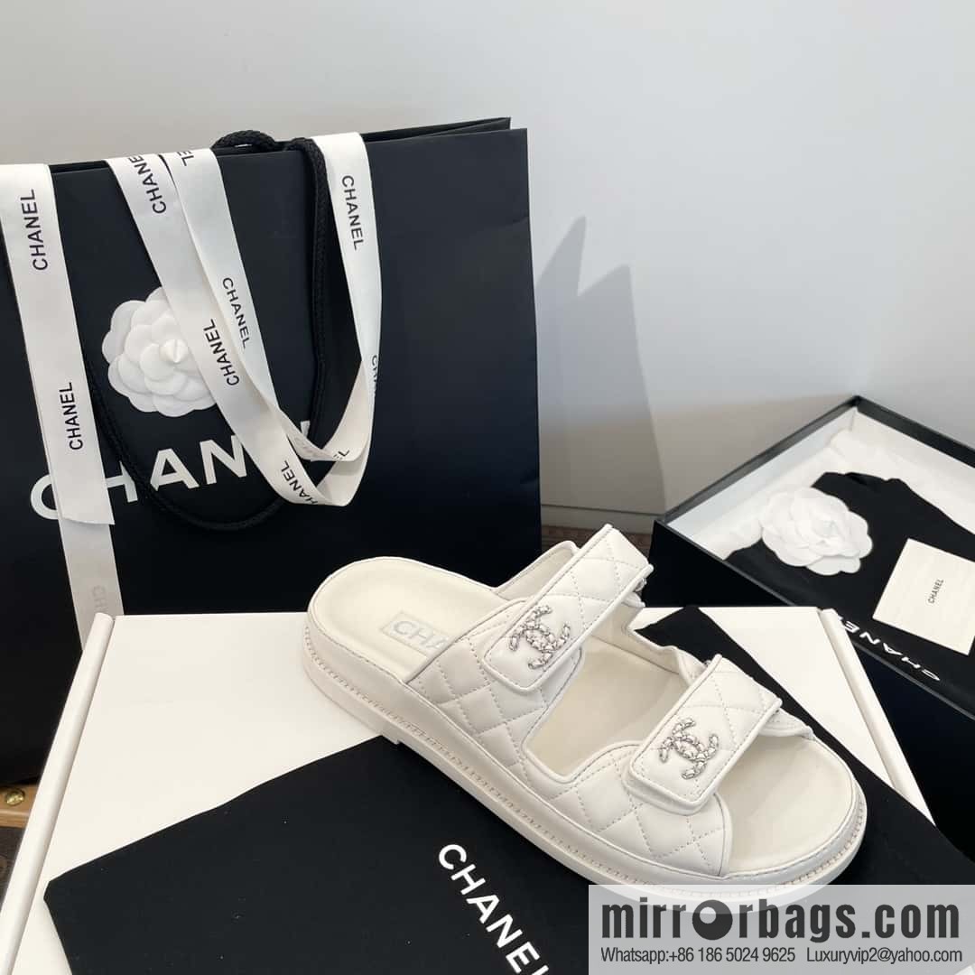 CHANEL Xiaoxiang The latest Velcro, slippers