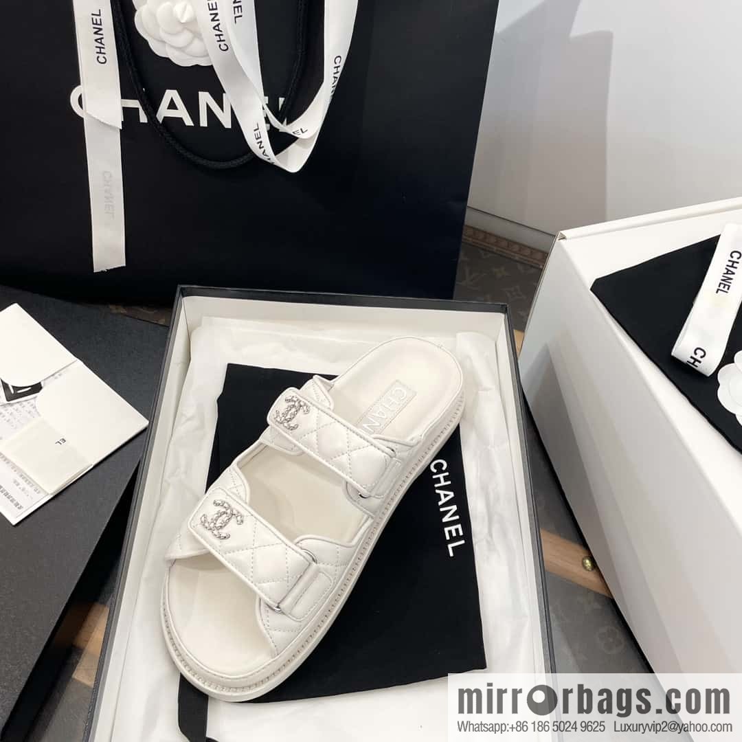 CHANEL Xiaoxiang The latest Velcro, slippers