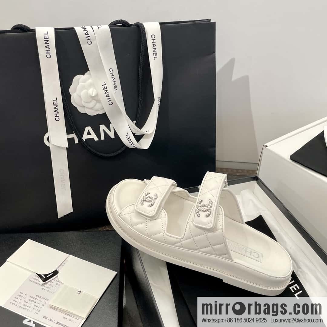 CHANEL Xiaoxiang The latest Velcro, slippers