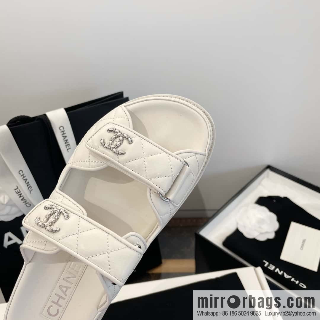 CHANEL Xiaoxiang The latest Velcro, slippers