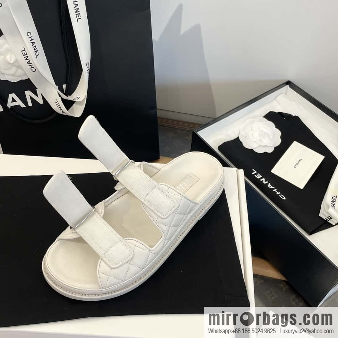 CHANEL Xiaoxiang The latest Velcro, slippers