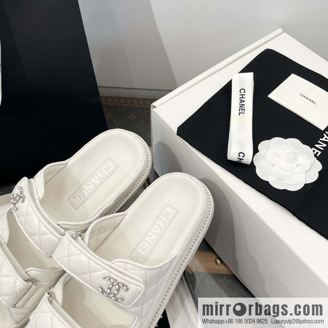 CHANEL Xiaoxiang The latest Velcro, slippers