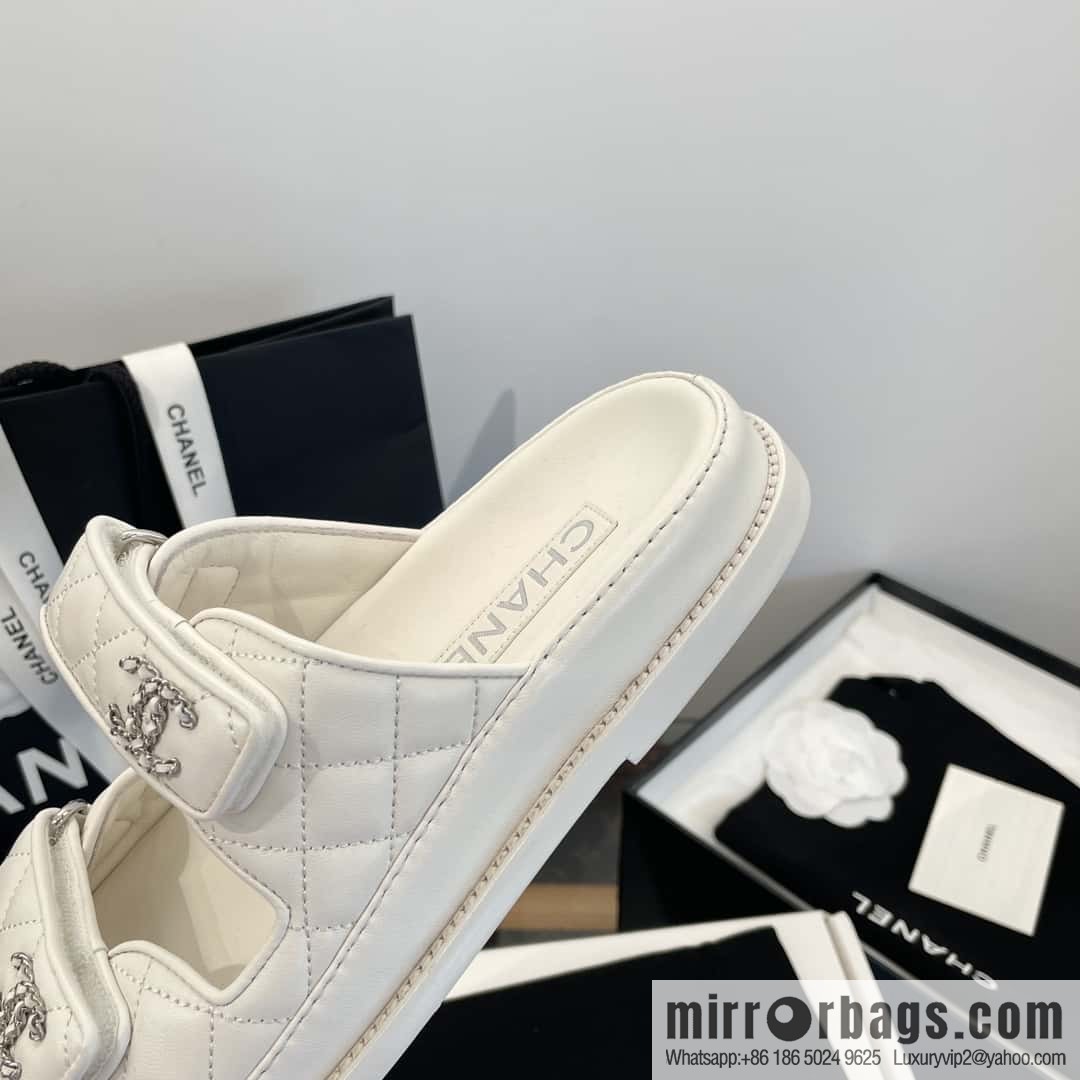 CHANEL Xiaoxiang The latest Velcro, slippers
