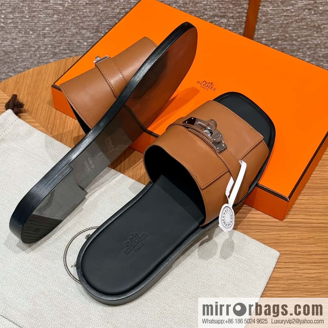 Hermès Kelly Men's Slippers