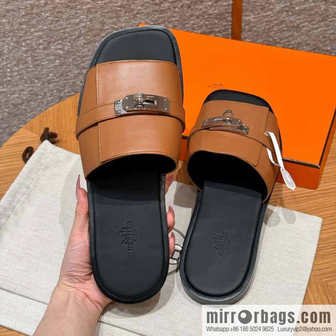 Hermès Kelly Men's Slippers