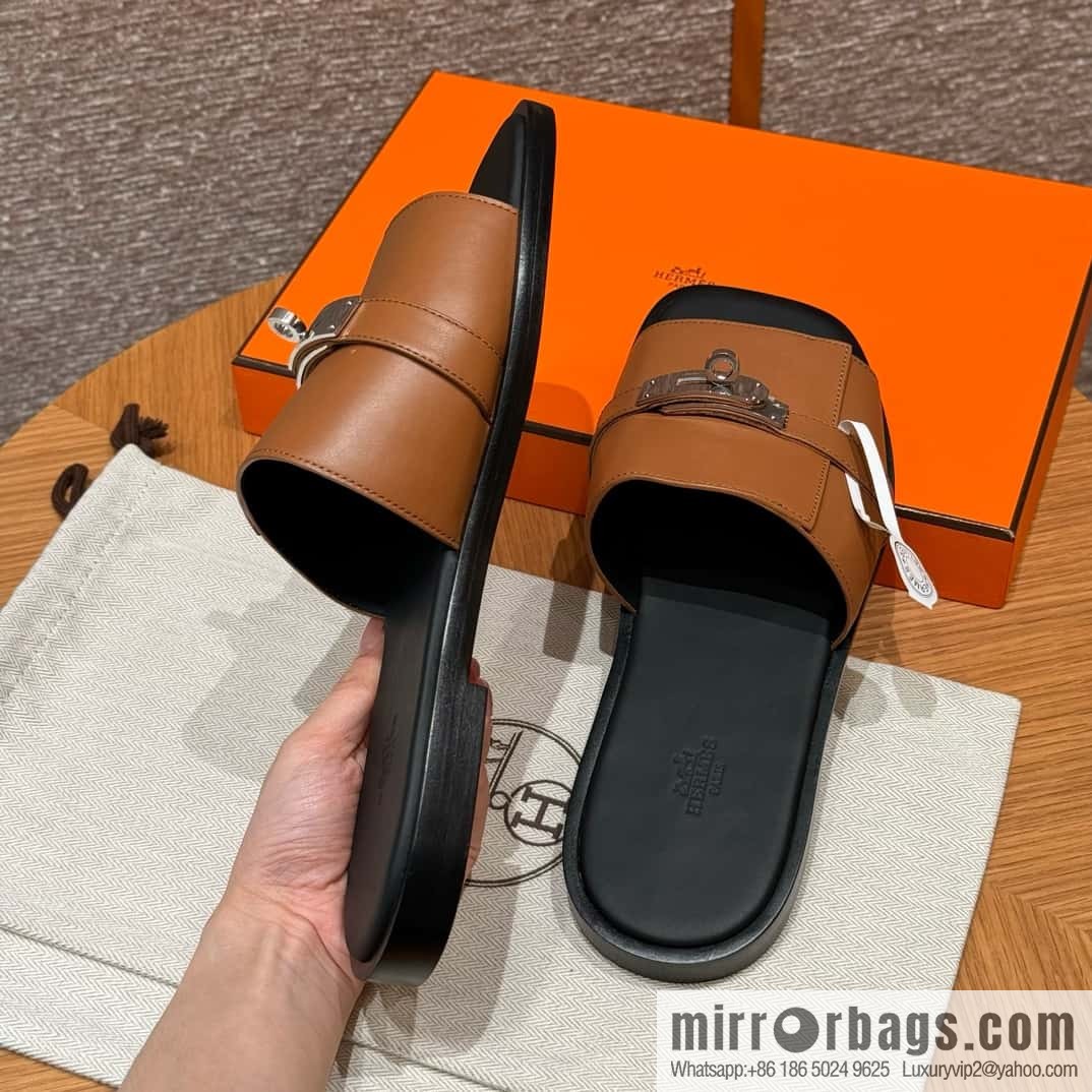 Hermès Kelly Men's Slippers