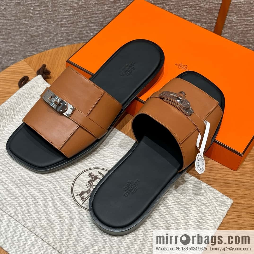 Hermès Kelly Men's Slippers