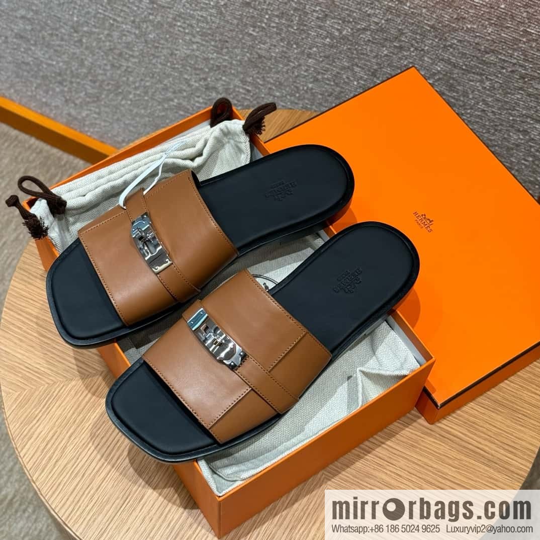 Hermès Kelly Men's Slippers