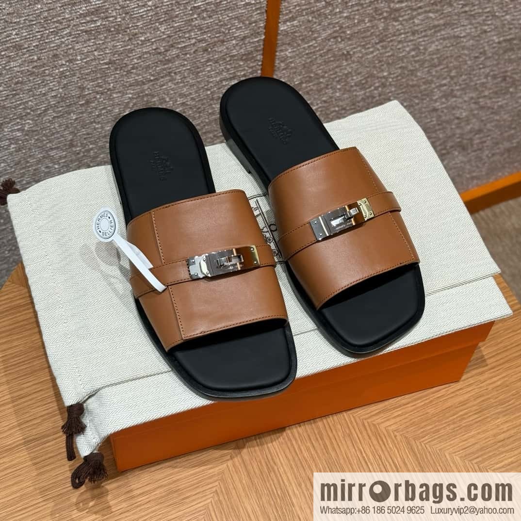 Hermès Kelly Men's Slippers