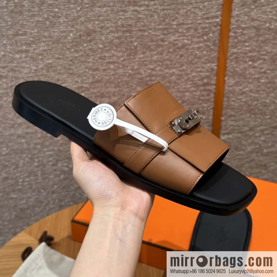 Hermès Kelly Men's Slippers