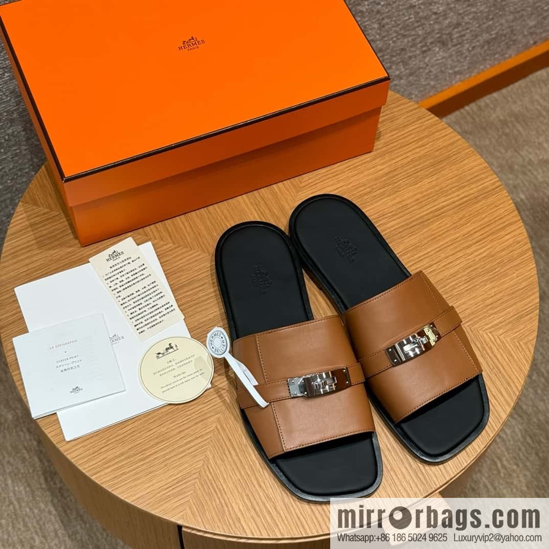 Hermès Kelly Men's Slippers