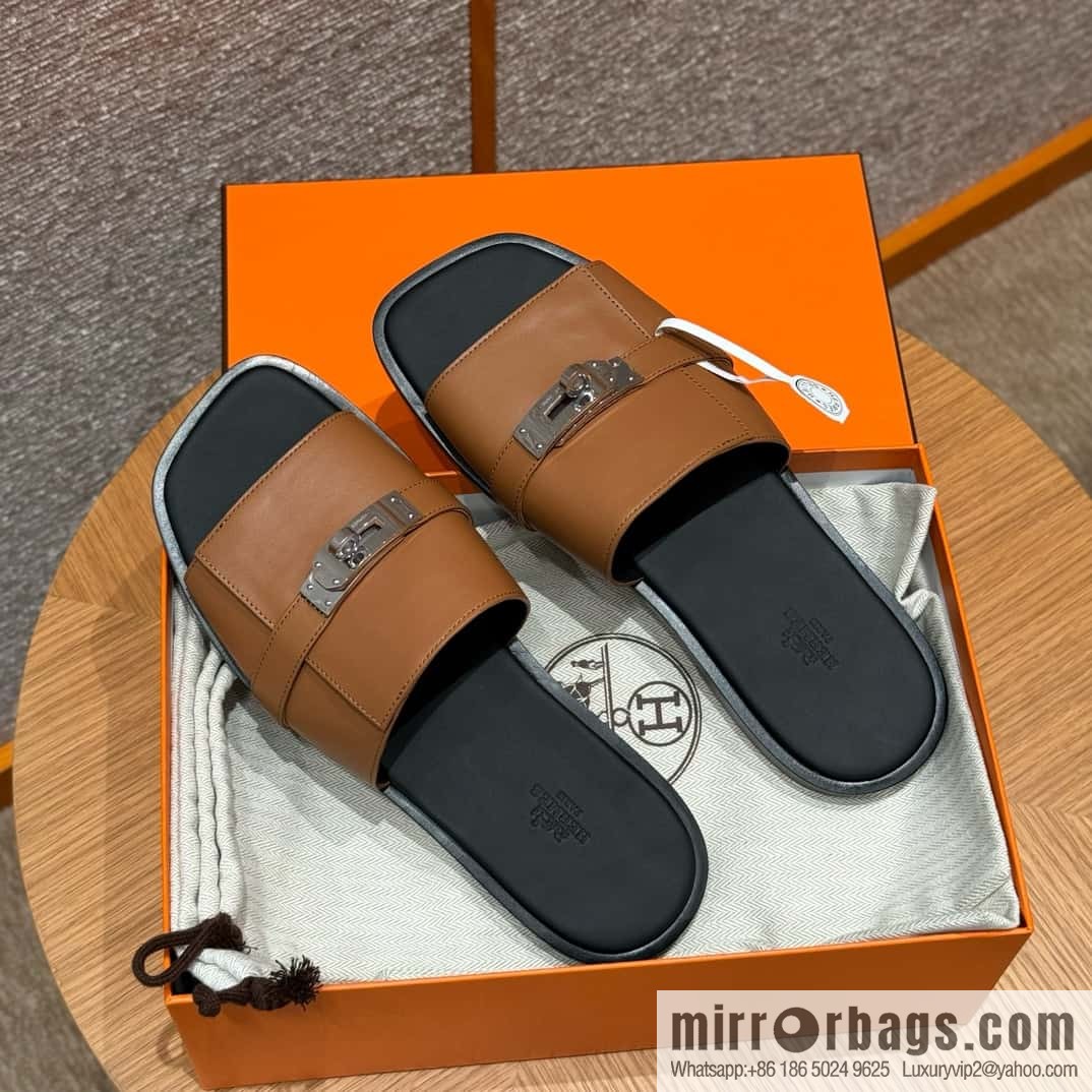 Hermès Kelly Men's Slippers