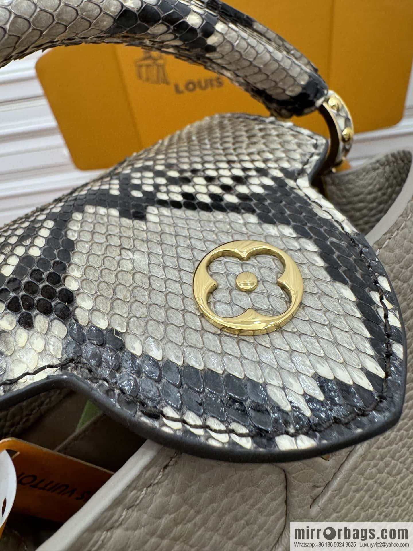 LV N81258 CAPUCINES mini handbag