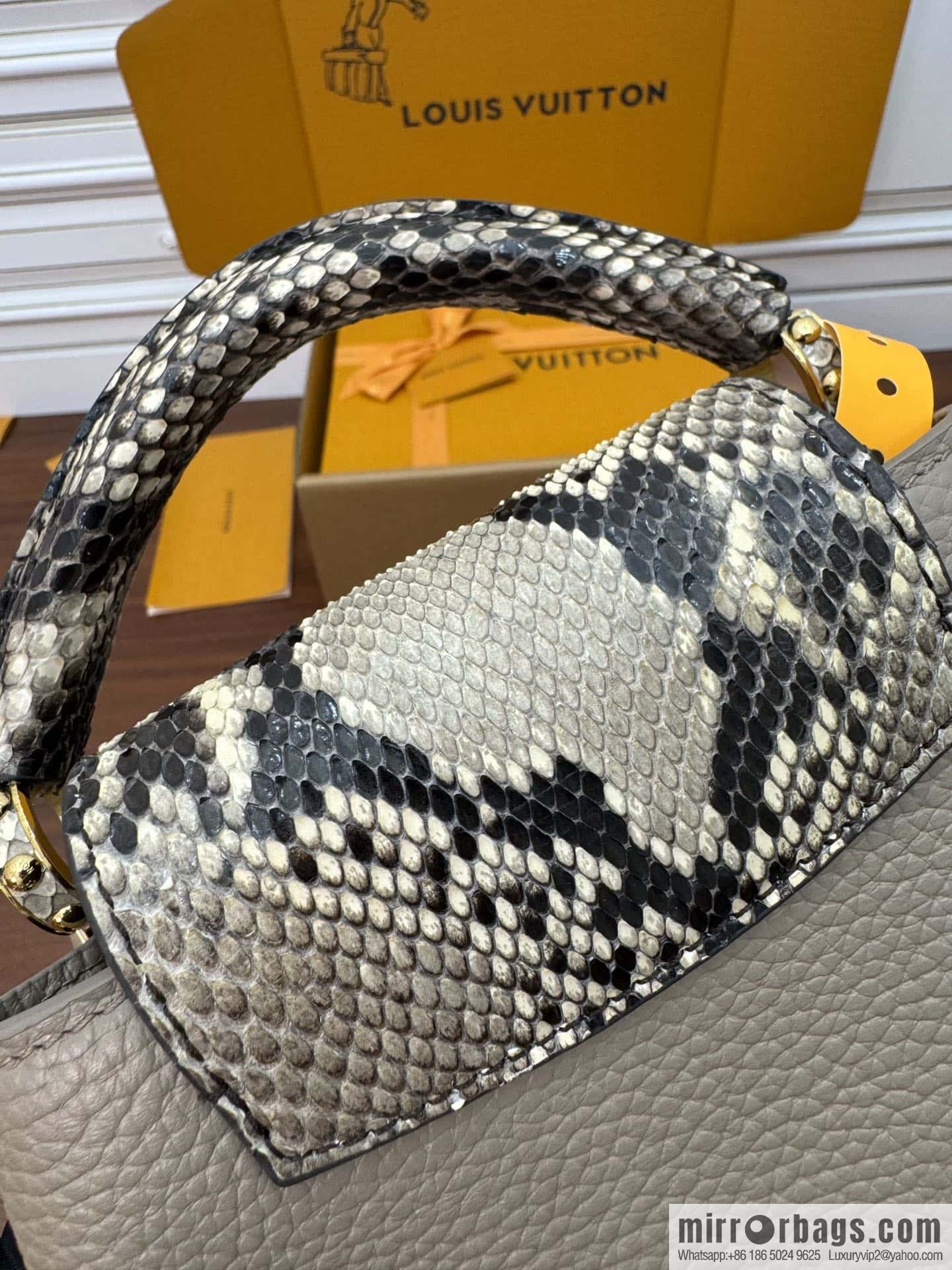 LV N81258 CAPUCINES mini handbag