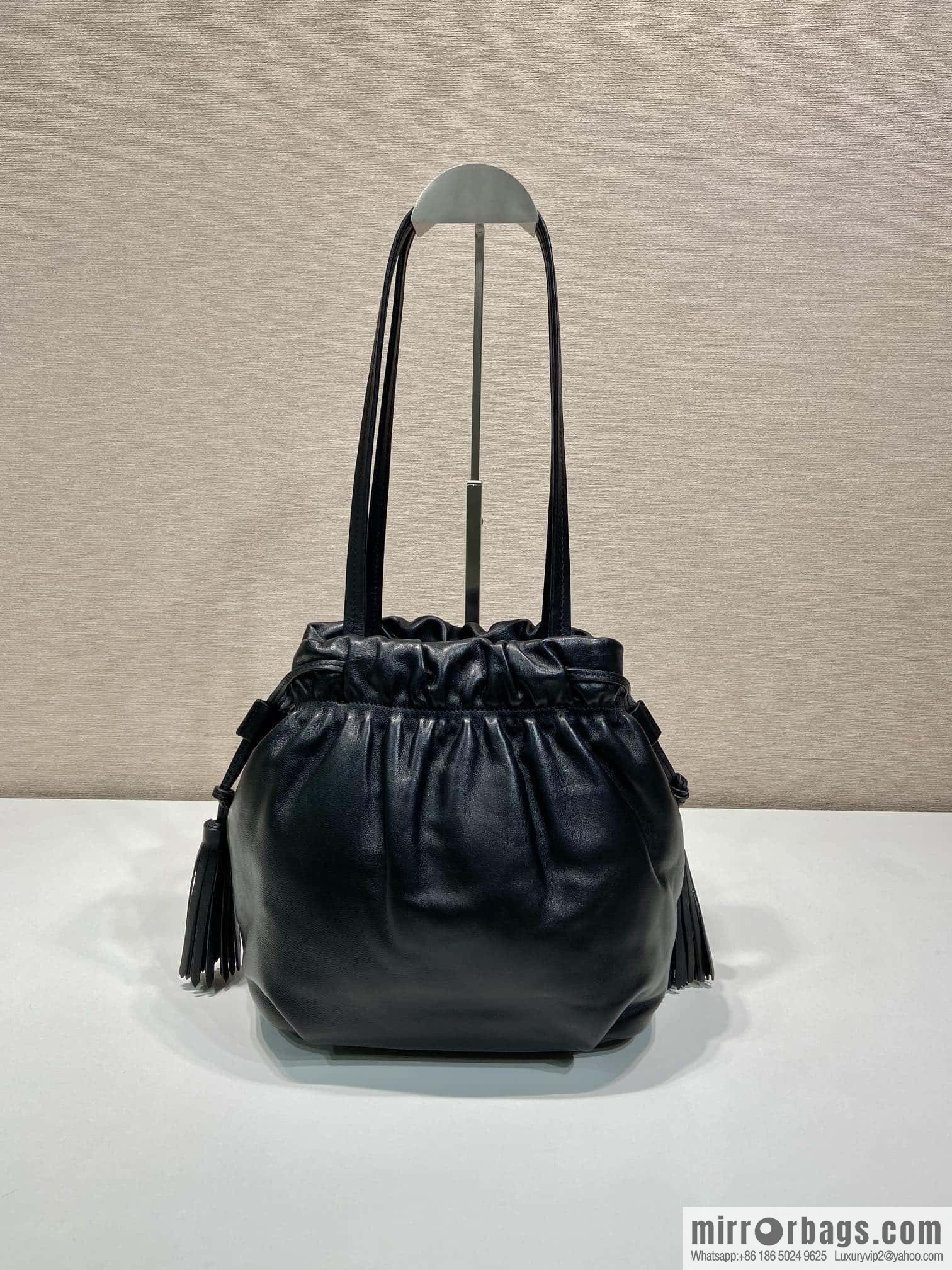 PRADA 🎉 new lucky bag 🎉 1BG541 small sheepskin 🎉🎉 black